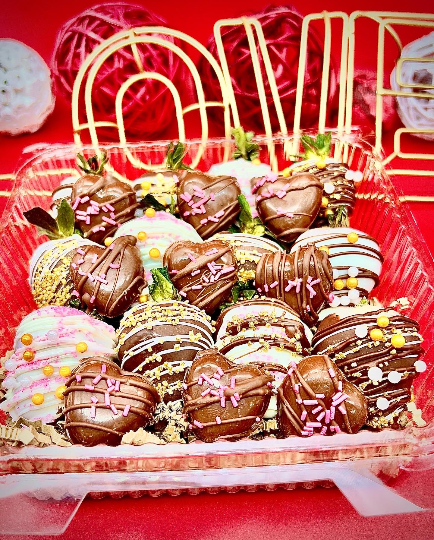 Valentine Chocolate Covered Strawberries