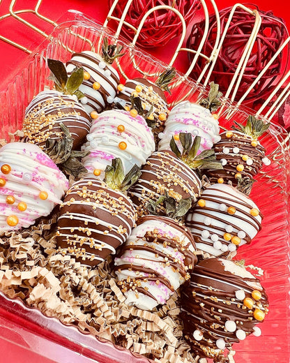 Valentine Chocolate Covered Strawberries